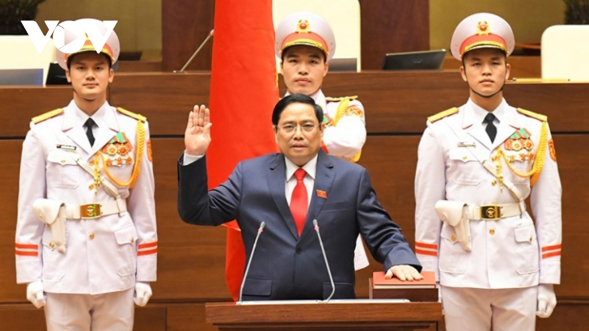 Pham Minh Chinh sworn in as Vietnamese Prime Minister